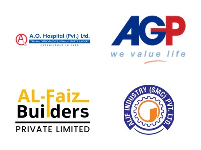 ADTPK clients: A O Clinic, AGP, Al-Faiz Builders, Alif Industry